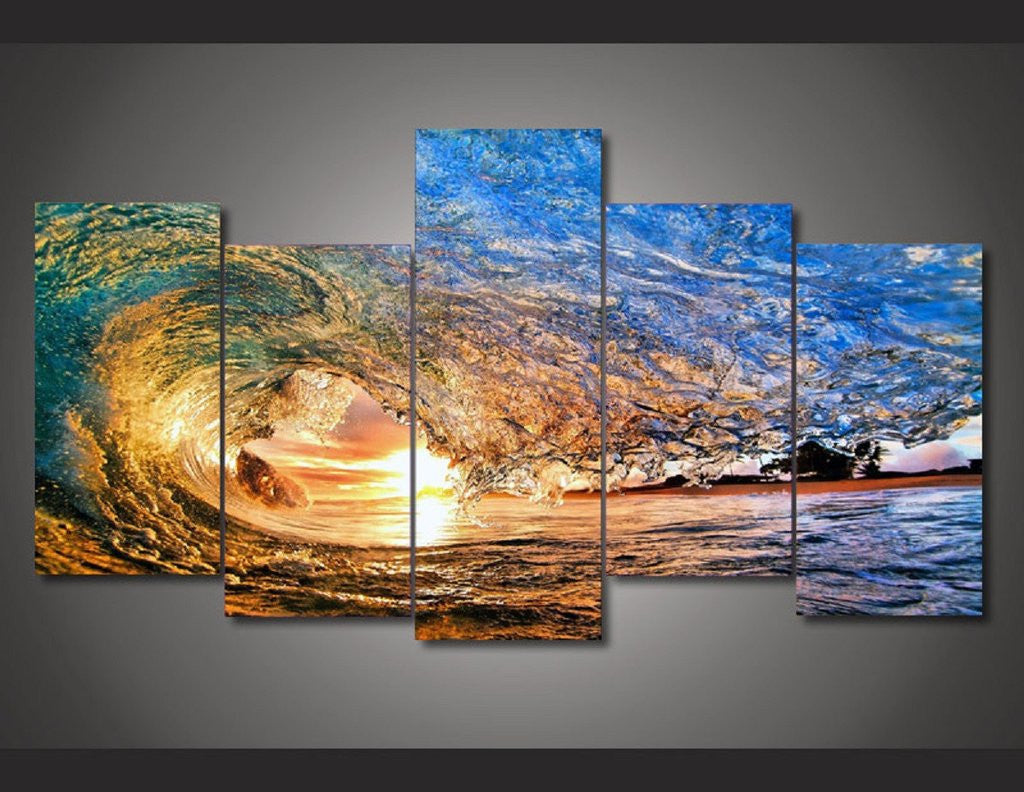 Breathtaking Wave Wall Decor