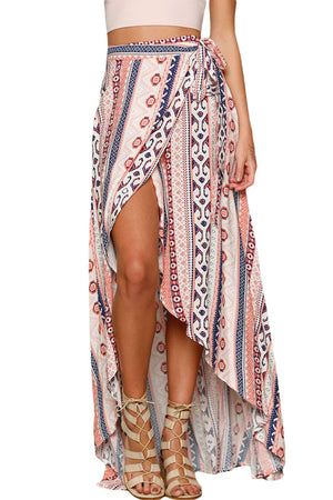 Open image in slideshow, Printed Maxi Skirt
