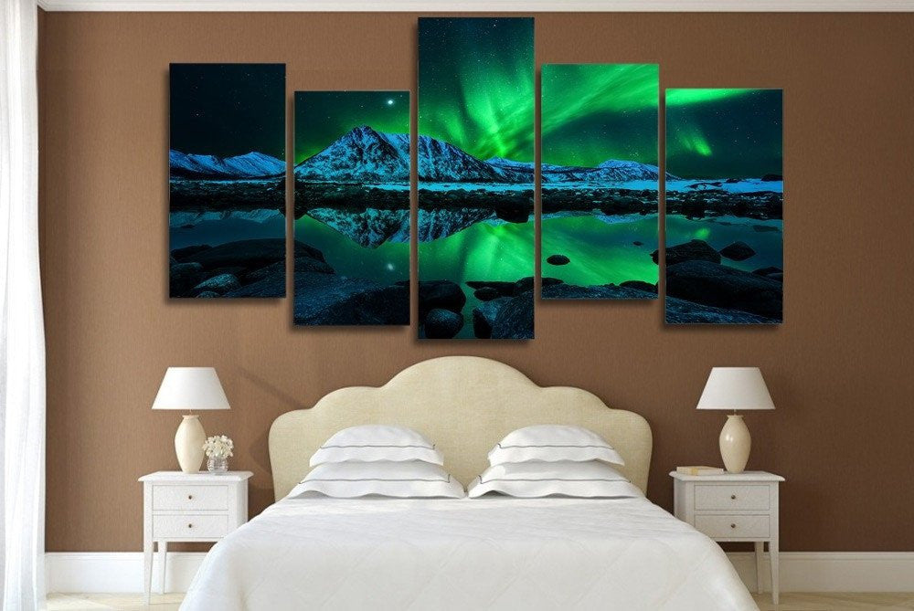 GREEN SKY WALL ART
