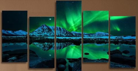 GREEN SKY WALL ART