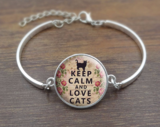 FREE KEEP CALM AND LOVE CATS BRACELET FLASH SALE!