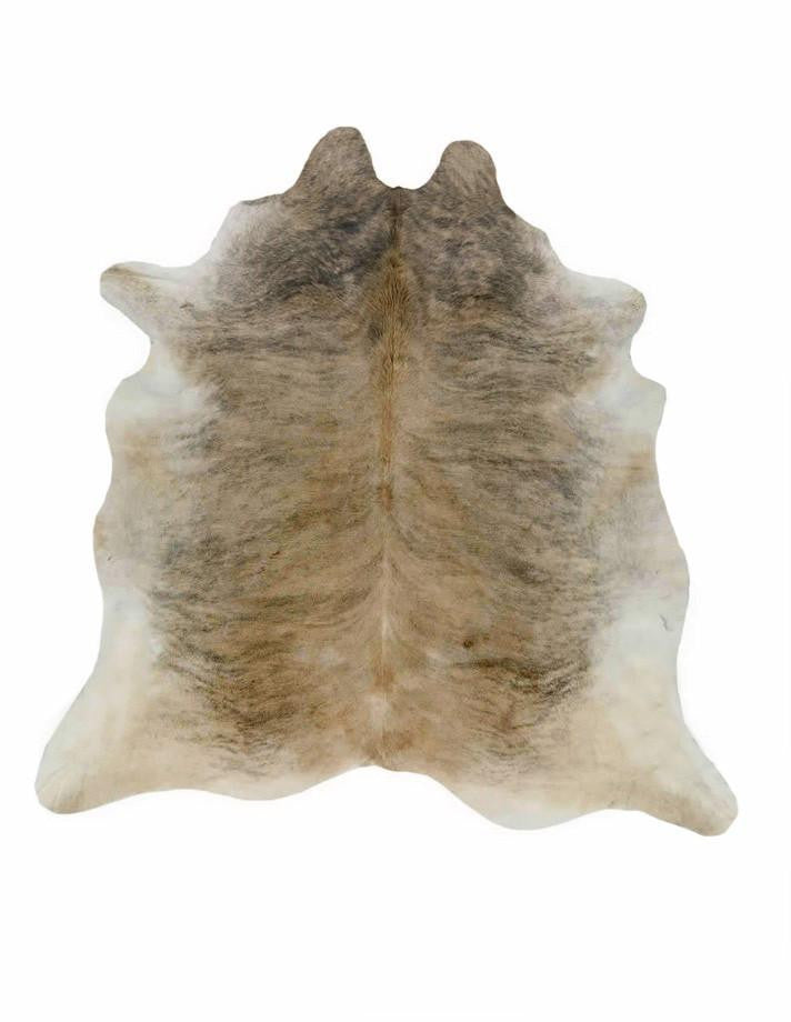 Light Tan Brindle Cowhide Rug - XL