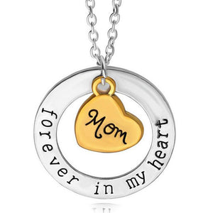 Open image in slideshow, Family Love Heart Pendant Necklace
