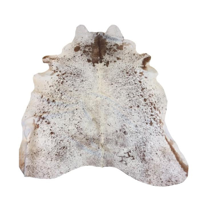 Salt & Pepper Cowhide Rug (Brown) - XL