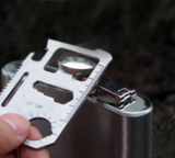11 IN 1 MULTIFUNCTION OUTDOOR HUNTING SURVIVAL CREDIT CARD TOOL FREE + SHIPPING