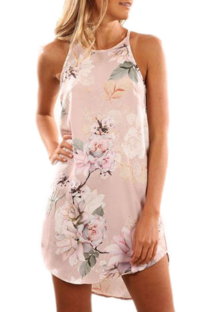 Open image in slideshow, Printed Sleeveless Dress
