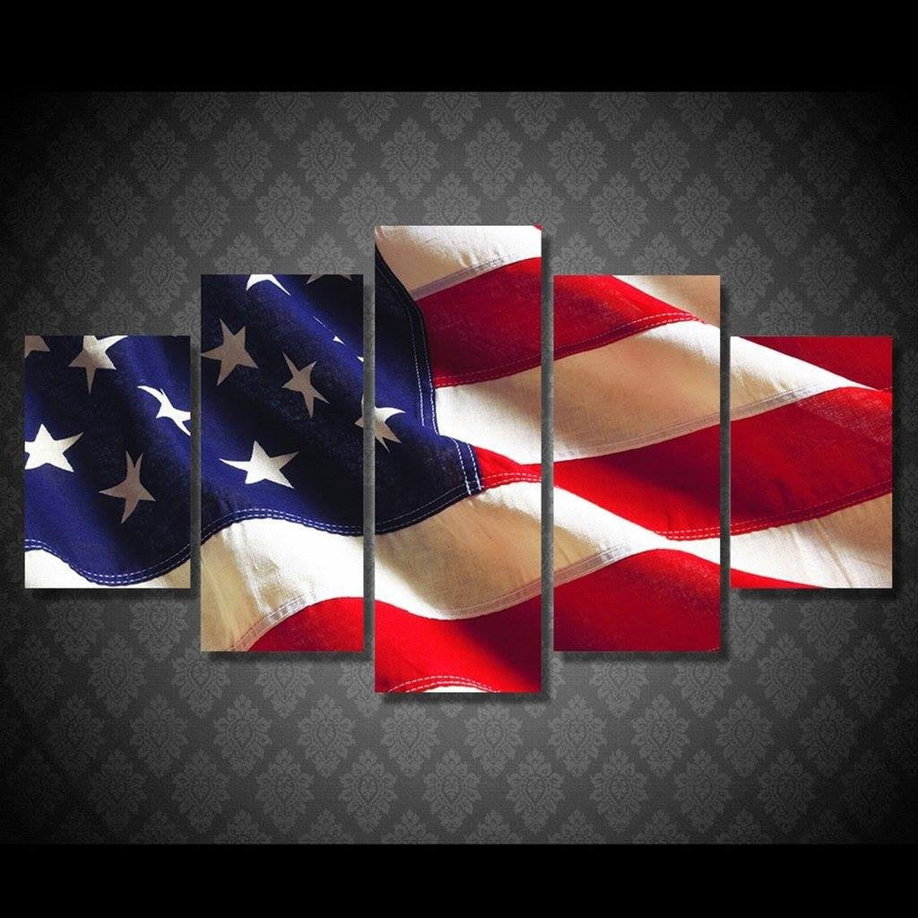 U.S. FLAG WALL DECOR