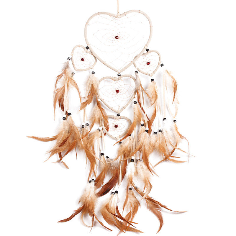 Vintage Dream Catcher With Feather