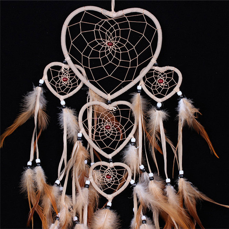 Vintage Dream Catcher With Feather