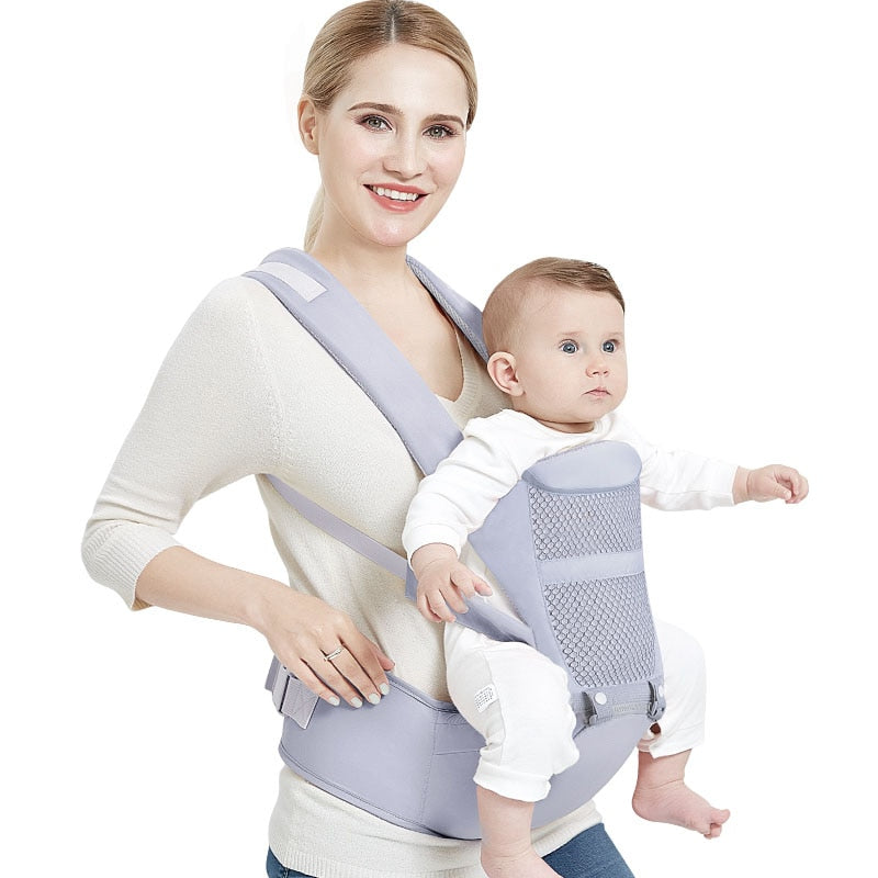 0-48 Months Ergonomic Baby Carrier Backpack With Hipseat