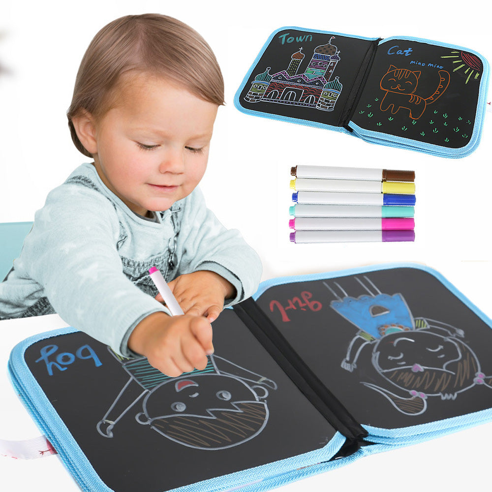 Magic Water Reusable Drawing Painting Board with Pen