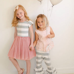 Fashion Patchwork Kids Girls Princess Flower Tutu Dress