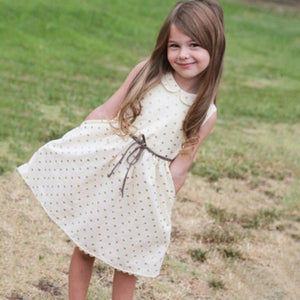 Summer Toddler Kids Baby Girls Sleeveless Dress