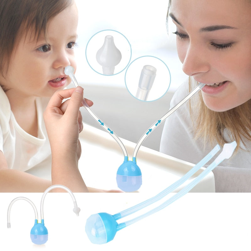 Baby Nose Clean Silicone Infant Nasal Aspirator Wash