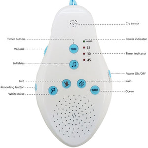 Baby Sleep Voice Recording Sensor 8 Soothing Music