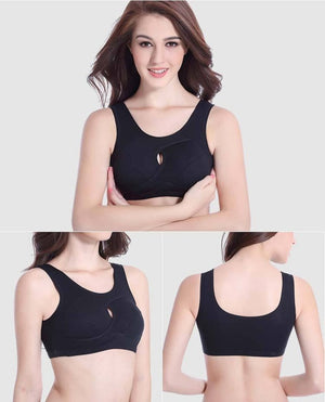 Open image in slideshow, SUPER-SHAPER SPORTS BRA - NO SAGGING!
