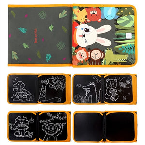 Open image in slideshow, Portable Marine Life Coloring Book Felt-tip Pens Drawing Board
