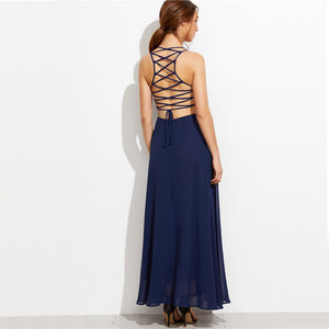 Elegant Spaghetti Strap Party Dress
