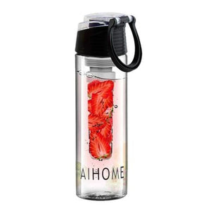 Open image in slideshow, SPORT BOTTLE BPA FREE 800ML SPORT FRUIT INFUSING WATER BOTTLE
