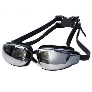Open image in slideshow, Professional Waterproof Anti-Fog UV Protect HD Swimming Goggles
