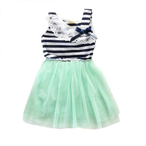 Open image in slideshow, Summer Style Ball Gown Girl Dress
