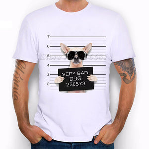 Open image in slideshow, French Bulldog Design T Shirt Men&#39;s
