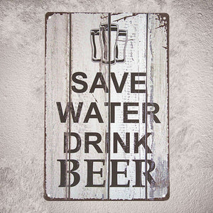 Open image in slideshow, Save Water Drink Beer Wall Stickers
