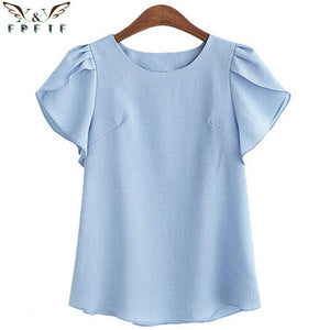 Open image in slideshow, Women O-neck kimono Blouses
