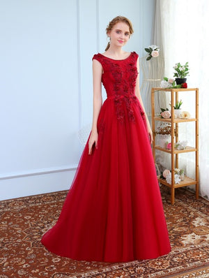 Open image in slideshow, Robe De Soiree Elegant Evening Dress
