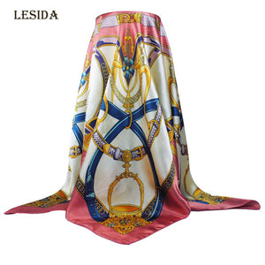 Open image in slideshow, Women Paisely Print Bandana Scarf
