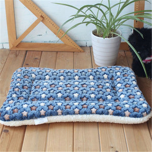Open image in slideshow, Soft Fleece Lovely Mattress Cushion for Small And Large Dogs

