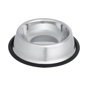 Open image in slideshow, Stainless Steel Travel Footprint Feeding Feeder Water Bowl For Pet
