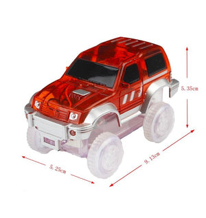 Open image in slideshow, Magical LED Light Race Car Track Toy
