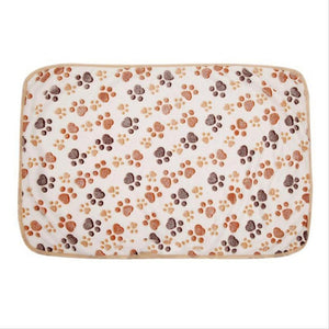 Open image in slideshow, Puppy Dog Cat Blanket Paw Print Mat Sofa Bed
