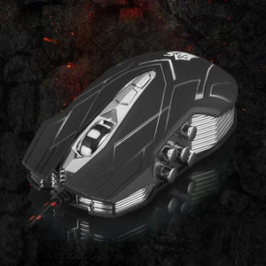 Open image in slideshow, PRO | GAMER HOT &quot;FRANKENSTEIN X9&quot; LED USB WIRED OPTICAL GAME MOUSE ADJUSTABLE 3200 DPI PC LAPTOP 10 BUTTONS
