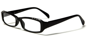 Open image in slideshow, RHINESTONE RECTANGLE UNISEX READERS - R337-ASST
