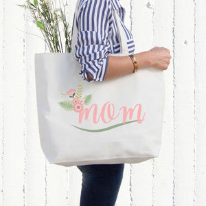Open image in slideshow, Canvas Bag For Mom

