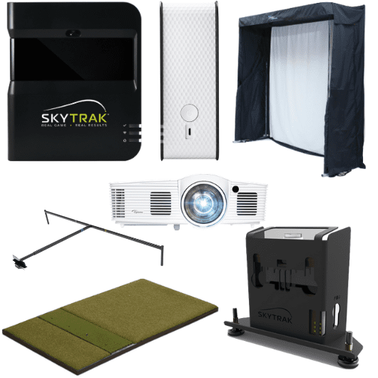 Indoor Golf Simulator Gold Training Package
